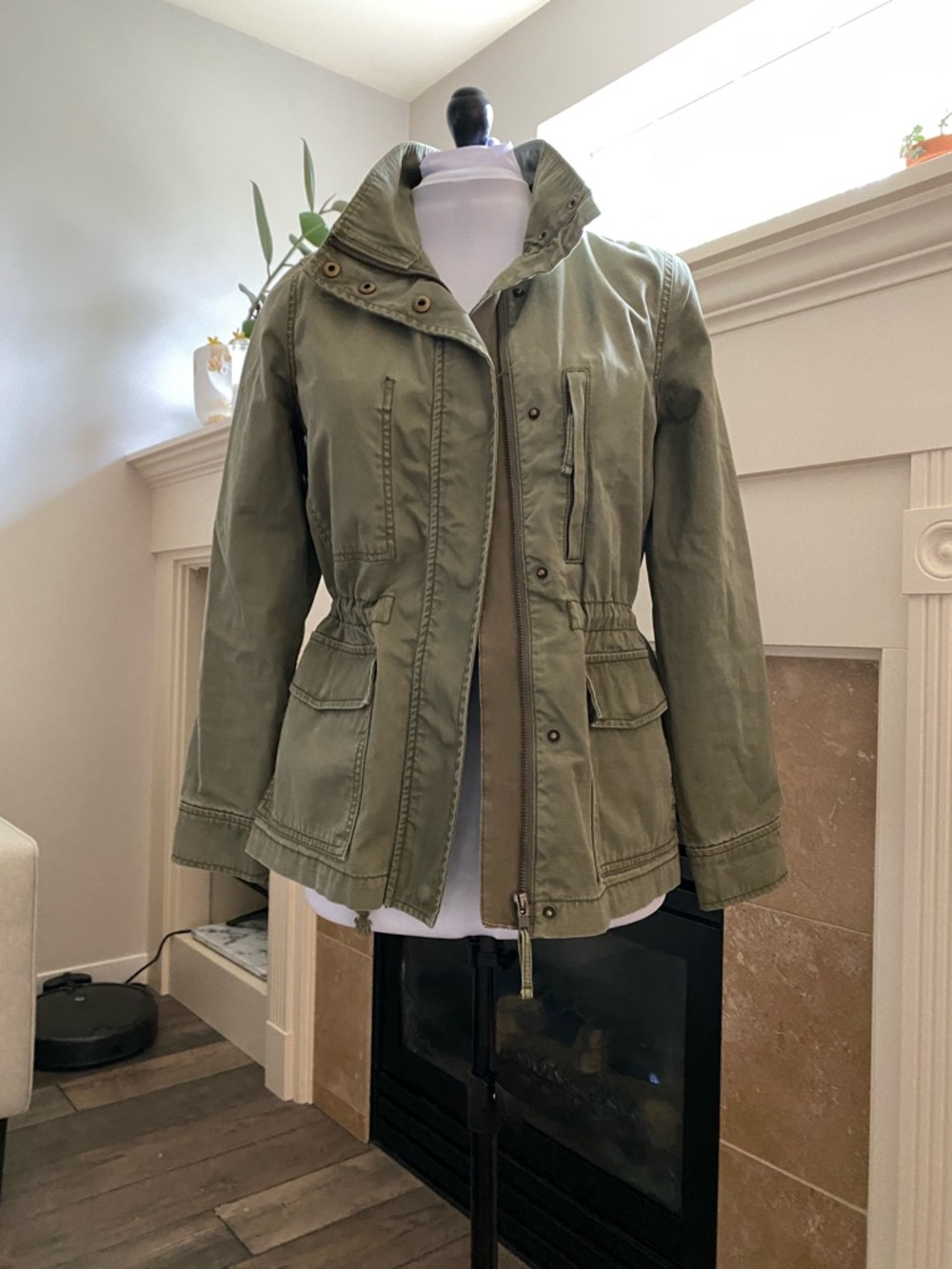 NWOT Women’s Surplus Field Utility Jacket - Olive Green